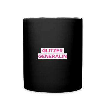 the glitter general - Full Colour Mug - black - Front