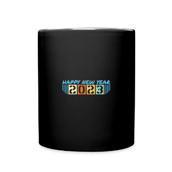 Joyeux Nouvel An 2023 Réveillon du Nouvel An Noël - Mug uni - noir - Devant