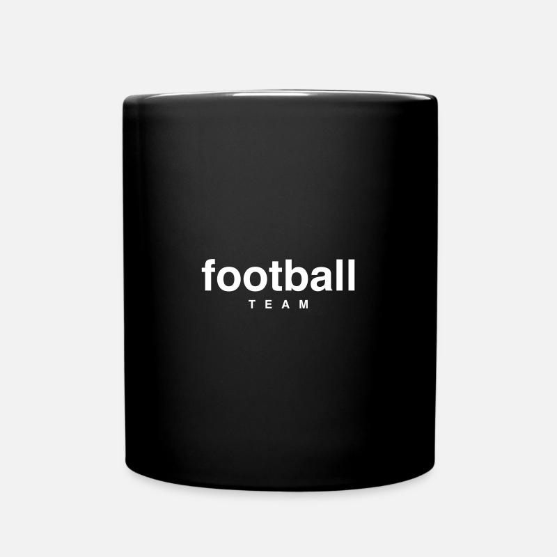 Football TEAM - Mug uni - noir