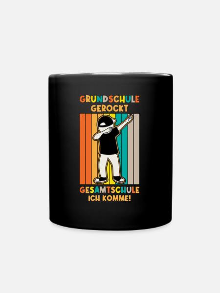 Grundschulabschluss Gesamtschule 5 Klasse - Tasse einfarbig - Schwarz