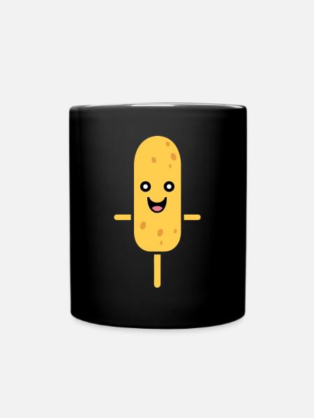 Mais Hundefutter - Tasse einfarbig - Schwarz