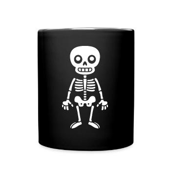 Skeleton - Full Colour Mug - black - Front