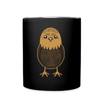 Bécasse - Mug uni - noir - Devant