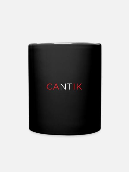 INDONET Cantik - Mug uni - noir