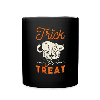Citrouille d'Halloween 2020 - Mug uni - noir - Devant