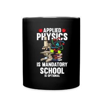 Physicien physicien - Mug uni - noir - Devant