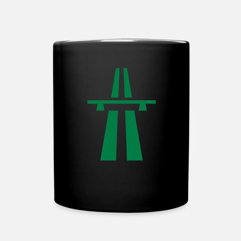 Highway - Full Colour Mug - black