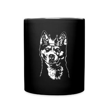 SIBERIAN HUSKY chiens chiens chien Wilsigns - Mug uni - noir - Devant