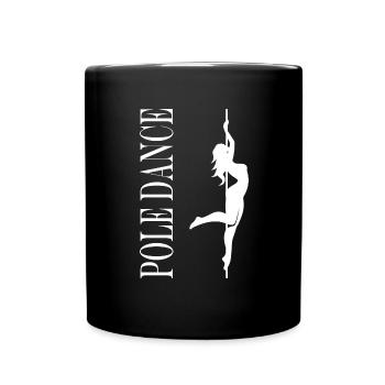 Women's pole dancing pole dancing - Full Colour Mug - black - Front