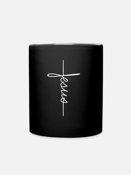 Jésus - Mug uni - noir
