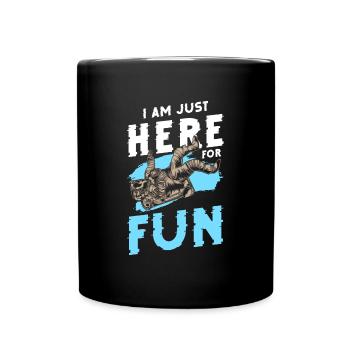 Etoiles Planètes Espace Mars - Mug uni - noir - Devant