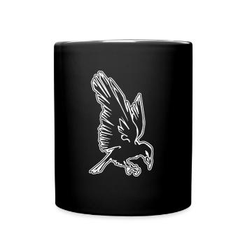 Halloween Raven - Full Colour Mug - black - Front