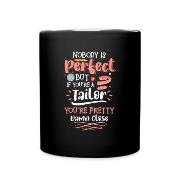 Fil à coudre Closer Tailor Bespoke - Mug uni - noir - Devant