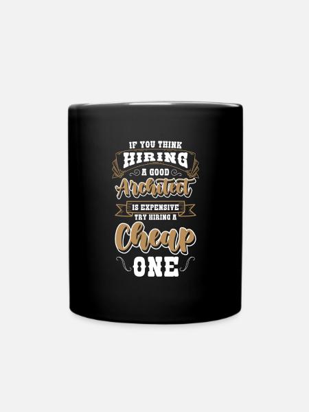 Architecture - Full Colour Mug - black