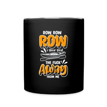 Rowing Rowing - Full Colour Mug - black - Front