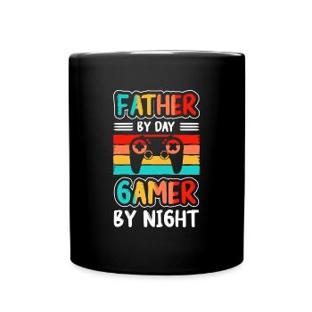 Nerd Online-Game Geek - Tasse einfarbig - Schwarz - Vorne