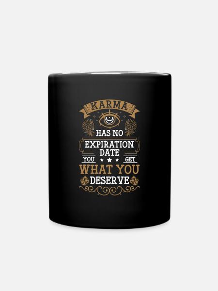 Spiritually Good Deed Sarcasm Spiritually - Full Colour Mug - black