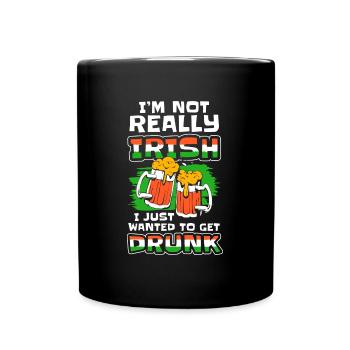 Alcohol Drinking Fun Weekend - Full Colour Mug - black - Front