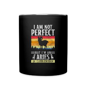 Horoscope Signes du zodiaque de naissance - Mug uni - noir - Devant