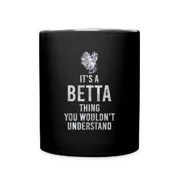 Aquarium Aquarist Pets Sea creatures - Full Colour Mug - black - Front
