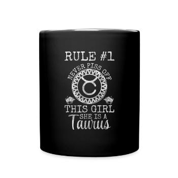 Étoiles de superstition de l’horoscope - Mug uni - noir - Devant