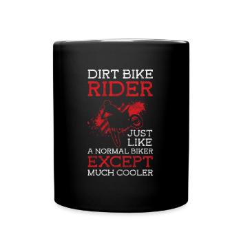 VTT Freestyle Forest Biking - Mug uni - noir - Devant