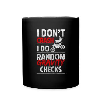 Cycliste cycliste Retro Street - Mug uni - noir - Devant