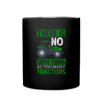 Tracteur Farmer Farmer’s Wife Vehicle - Mug uni - noir - Devant