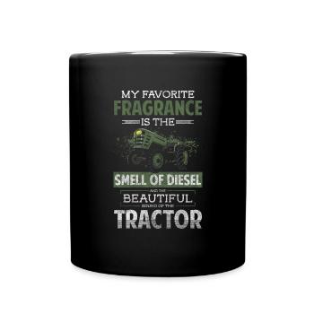 Farmer Farm Nature Tracteurs - Mug uni - noir - Devant