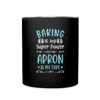 Bakery Bread Pies Delicious - Full Colour Mug - black - Front