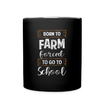 Harvest Agriculture Harvest Time Vegetables - Full Colour Mug - black - Front