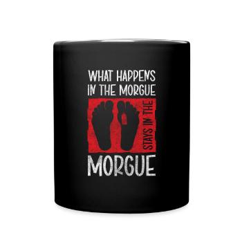 Undertaker Funeral Undertaker - Full Colour Mug - black - Front