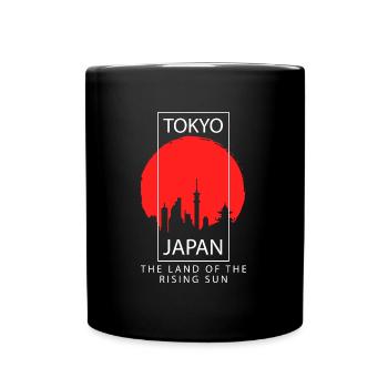 Tokyo Kanto Kyoto japonais - Mug uni - noir - Devant