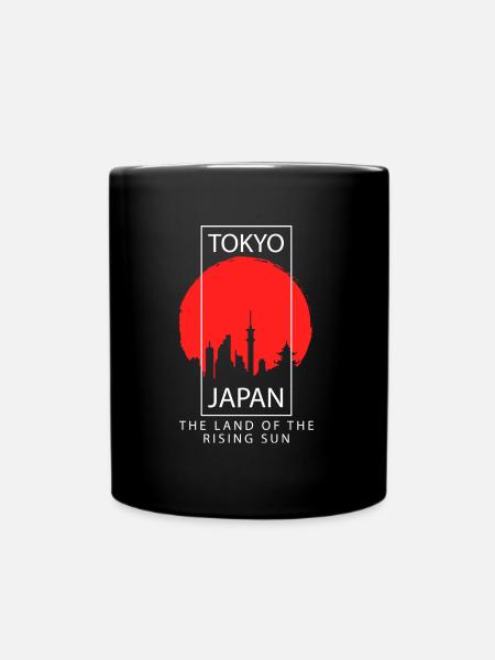 Tokyo Kanto Japanisch Kyoto - Tasse einfarbig - Schwarz