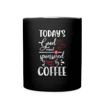 Barman Profession Espresso Amateur de café - Mug uni - noir - Devant
