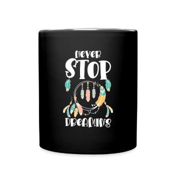 Rêve Rêveur Rêve spirituel - Mug uni - noir - Devant