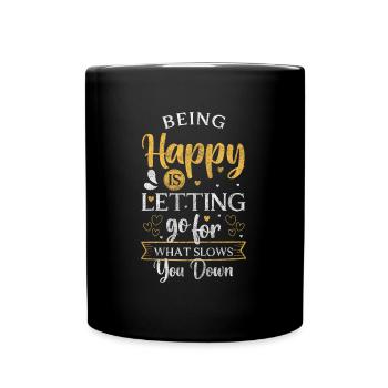 Shamrock Optimist Lucky Guy - Full Colour Mug - black - Front