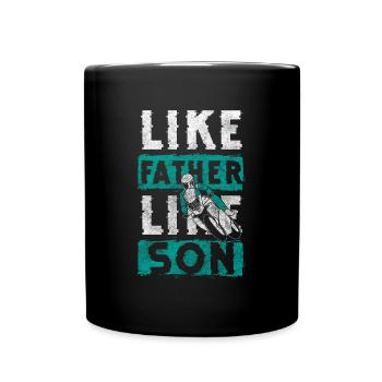 Motorcycle Motocross Trail Terrain - Full Colour Mug - black - Front