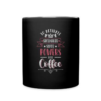 Craft Shoes - Full Colour Mug - black - Front