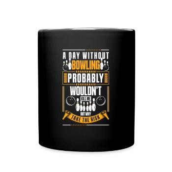Bowling Sport Professional - Full Colour Mug - black - Front