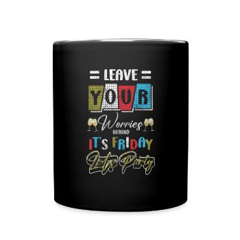 Celebration Birthday Beer Celebration - Full Colour Mug - black - Front