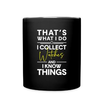 Watch Lovers Luxury Watch - Full Colour Mug - black - Front