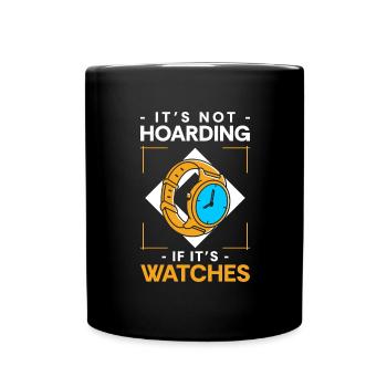 Watch Watchmaker - Full Colour Mug - black - Front