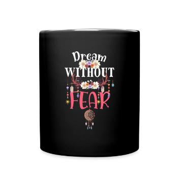 Dream mystical sleep - Full Colour Mug - black - Front