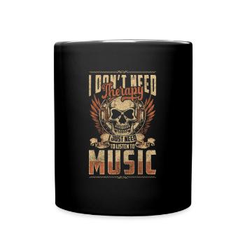 Music Music School Music Association Music Style - Full Colour Mug - black - Front