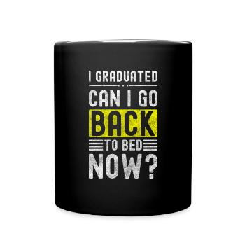 Student Hochschule Computer Party - Tasse einfarbig - Schwarz - Vorne