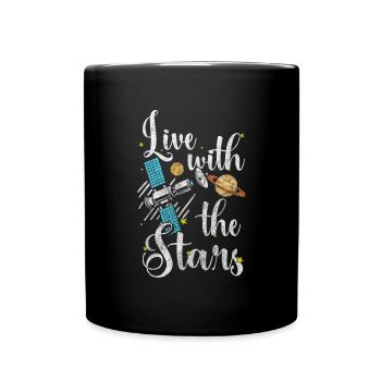 Science Hobby - Full Colour Mug - black - Front