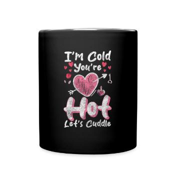 Relation Affection Romantique - Mug uni - noir - Devant