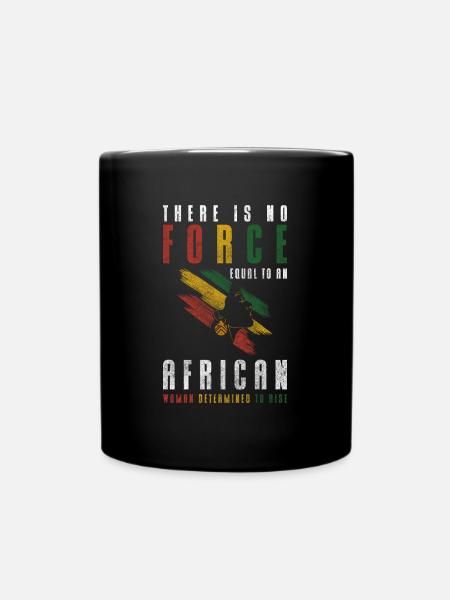 Girafe de Conservation de la Nature en Afrique - Mug uni - noir