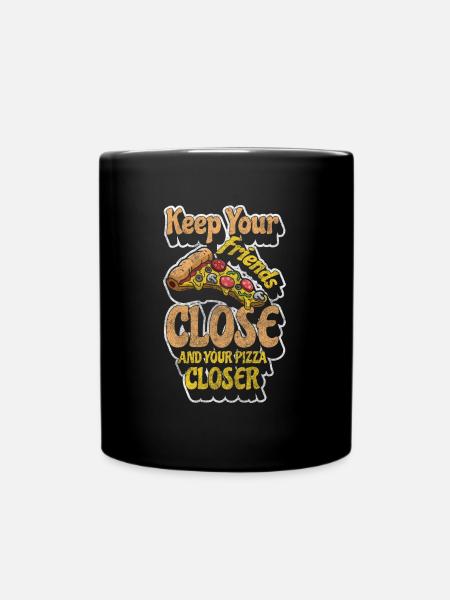 Pizzeria Soulfood - Full Colour Mug - black